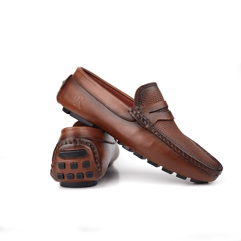 Mocassin MONACO Tabac